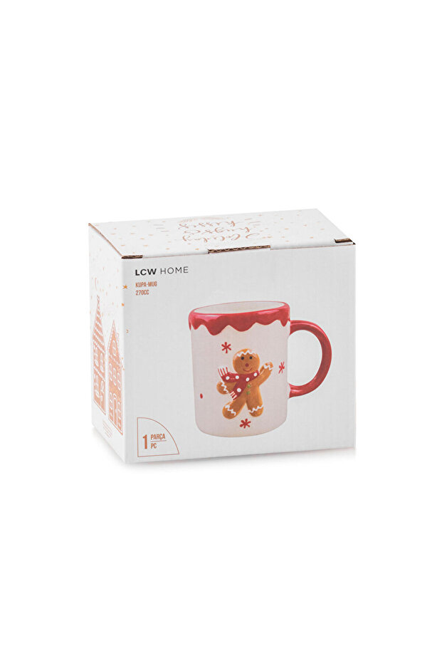Sparkling Choices from Shining Store |   Porcelain Mug with Cookie Man Figure 270 ml - 4