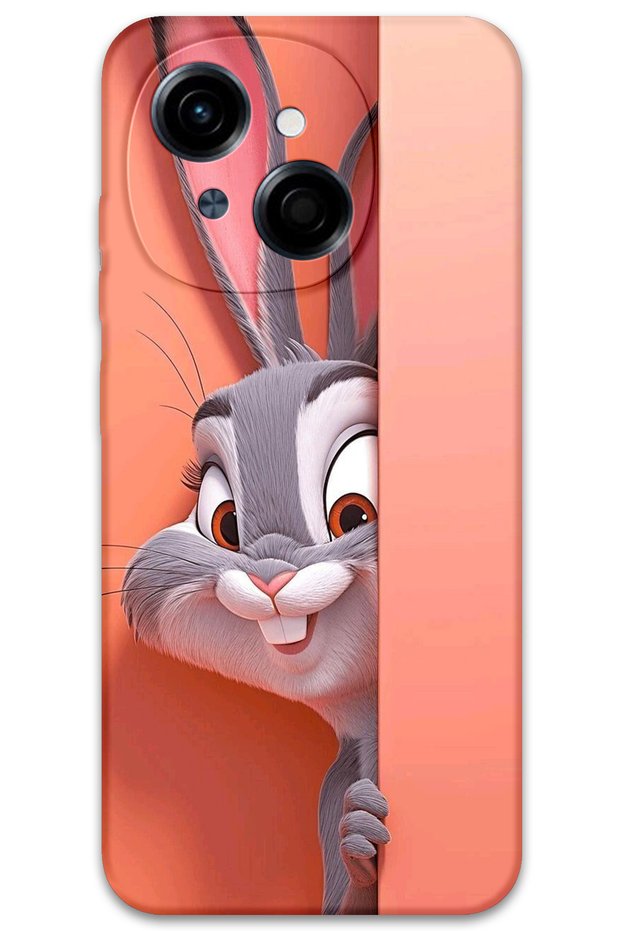 غطاء خلفي لهاتف Tecno Spark Go 1 2025 بنمط HD مطبوع - BugsBunny 2