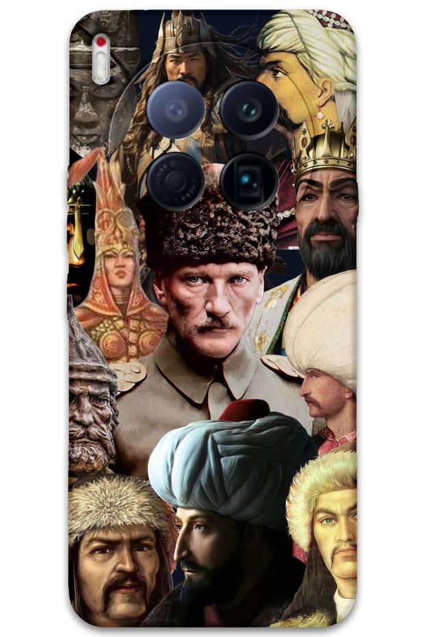 Tecno Camon 40 Premier 5g Case Hd Pattern Printed Back Cover - Big Turks