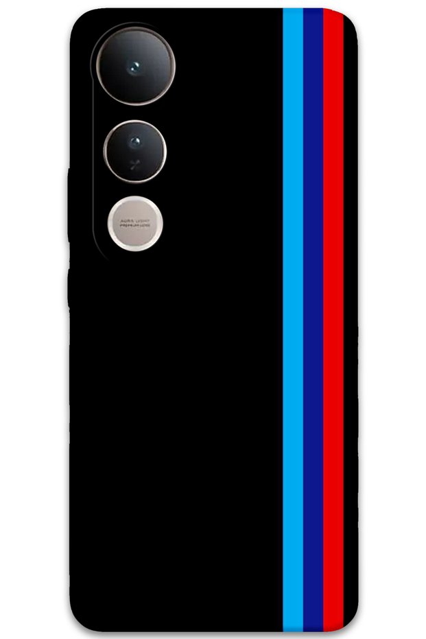 Vivo V50 Lite 4g Case Hd Pattern Printed Back Cover - Three Stripes
