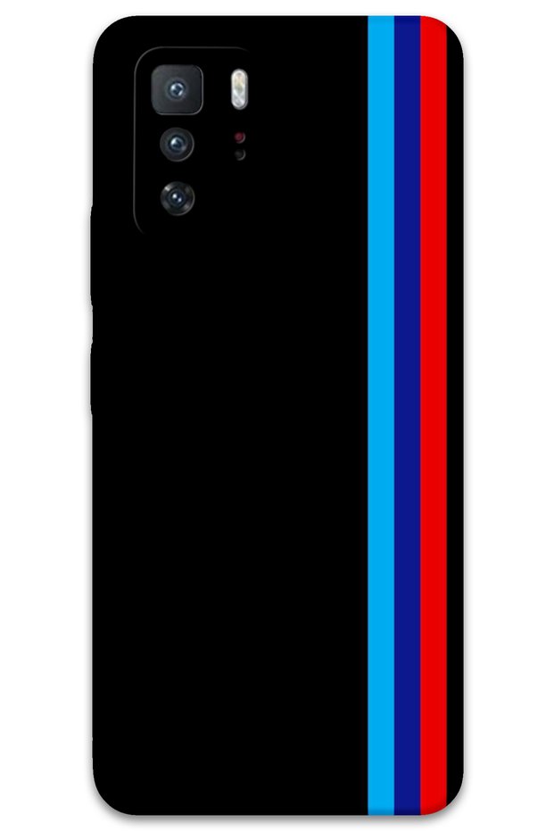 Xiaomi Poco X3 Gt Case Hd Pattern Printed Back Cover - Three Stripes