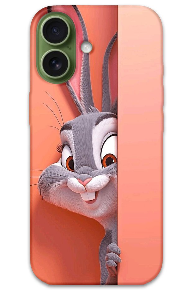 غطاء خلفي لهاتف iPhone 17 بنمط HD مطبوع - BugsBunny 2