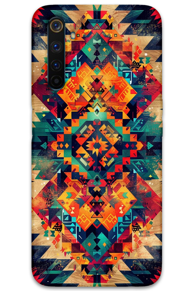 Realme 6 Pro Case Hd Pattern Printed Back Cover - Motif 1