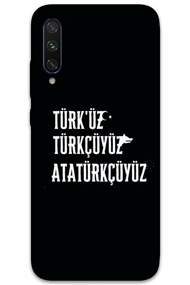 Xiaomi Mi A3 Case Hd Pattern Printed Back Cover - Turkish