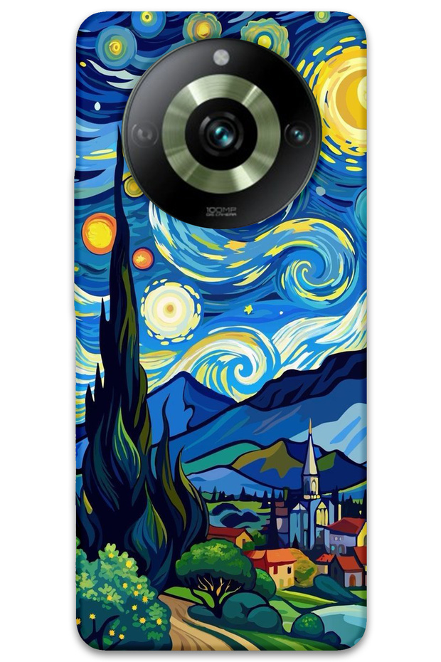 Realme 11 Pro Plus Case Hd Pattern Printed Back Cover - Painting
