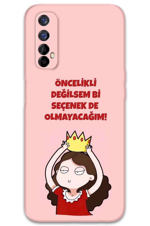 Realme 7 Case Hd Pattern Printed Back Cover - I'M Not an Option