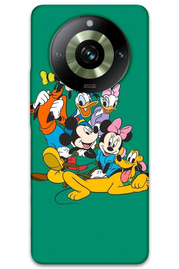 Realme 11 Pro Plus Case Hd Pattern Printed Back Cover - Mickey 1