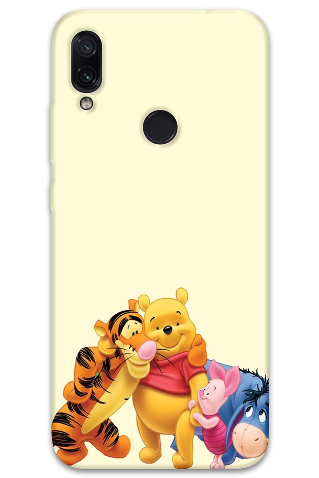Xiaomi Redmi Note 7 Case Hd Pattern Printed Back Cover - Winnie the Pooh 3