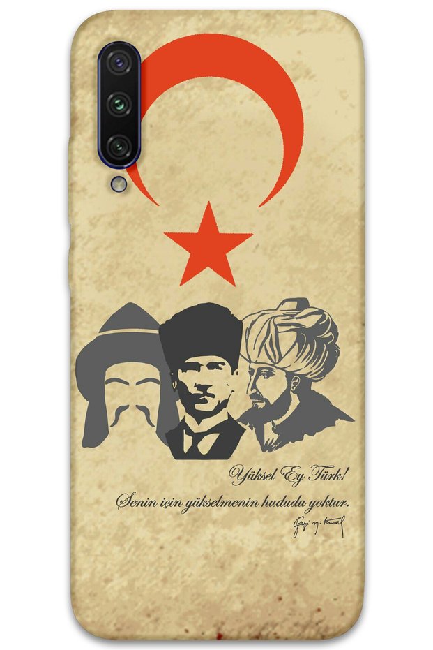 Xiaomi Mi A3 Case Hd Pattern Printed Back Cover - Yüksel Ey Turkish