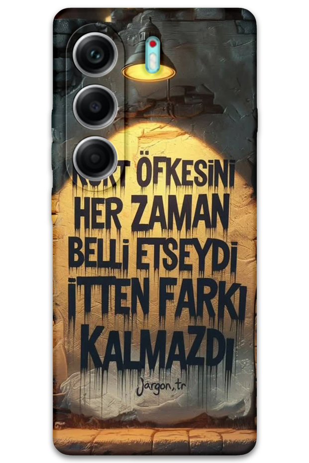 Tecno Camon 40 Pro Case Hd Pattern Printed Back Cover - Wolf Fury