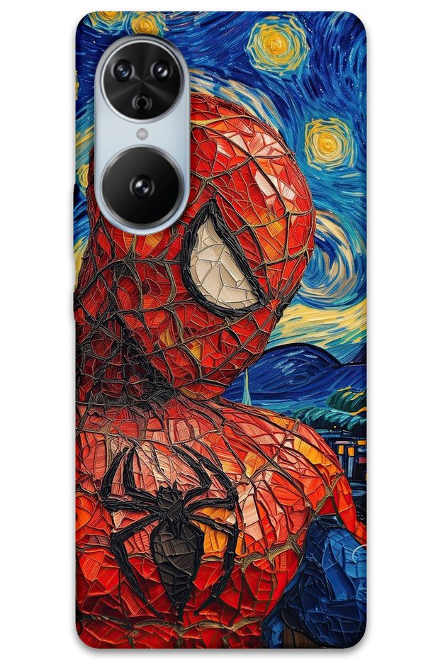 Reeder S19 Max Pro S Edge Case Hd Pattern Printed Back Cover - Spiderman
