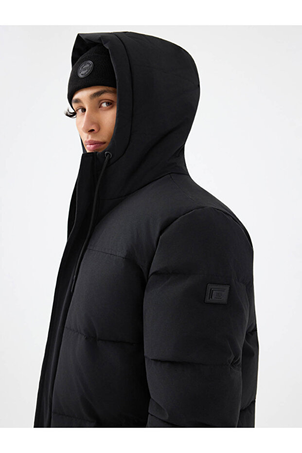 Siyah Erkek Mont Lf2041059 - 4