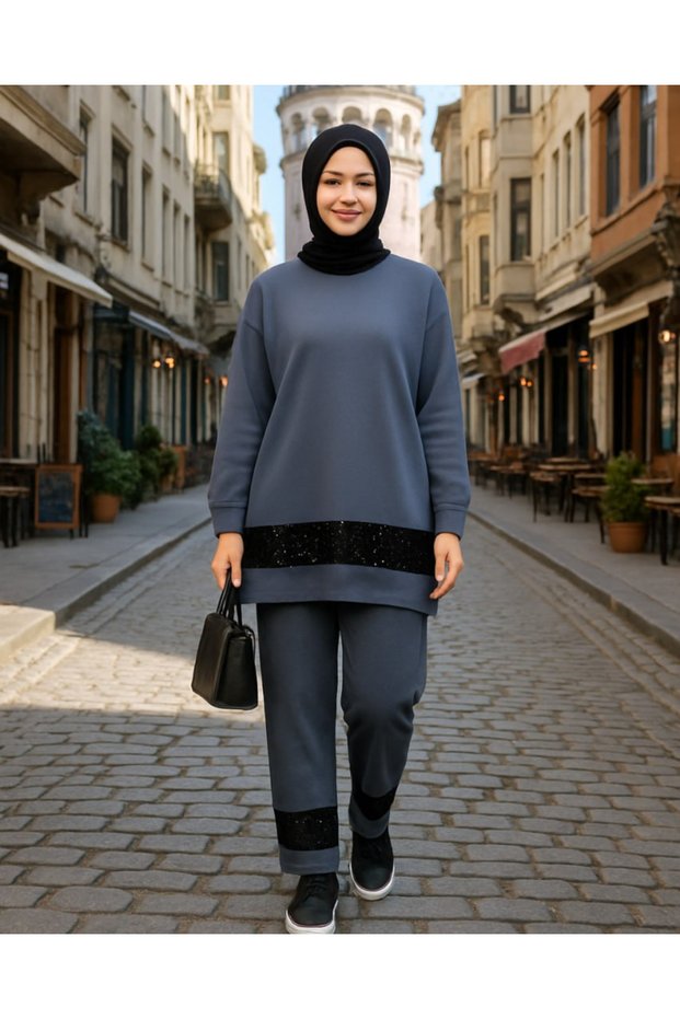 Daily Sports Hijab Turquoise Set