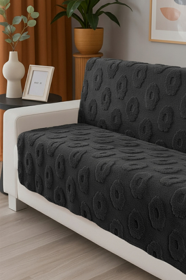 Ela Wellsoft Embossed Sofa Cover 180X220 – Breathable, Easy to Clean, Stylish and Soft
