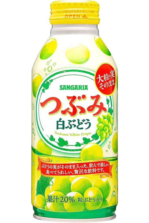 Tsubumi White Grape Can 380g