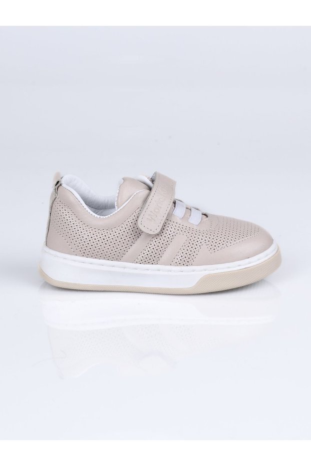 2097 Genuine Leather Sports Shoes F.-Beige - 33