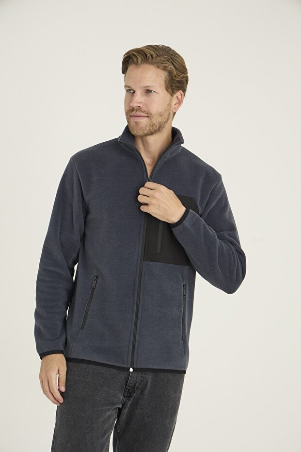 Polar Fermuarlı Sweatshirt 505 - 1