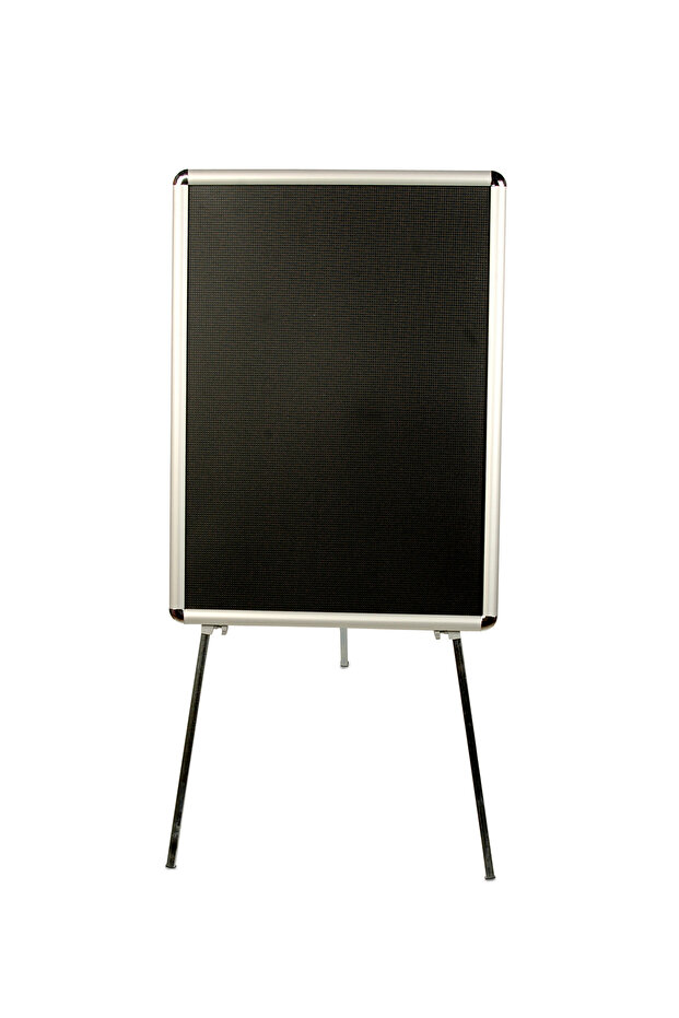 OfisDS 50cm x 70cm Alüminyum Çerçeveli Teleskopik Ayaklı Kaldırım Reklam Panosu