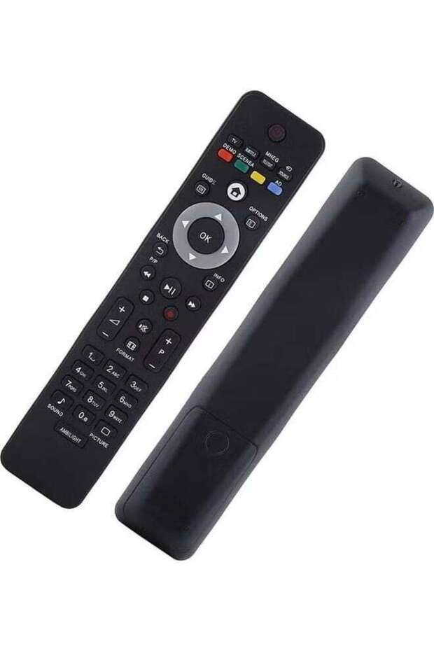 Compact Size Tv Remote Control Black