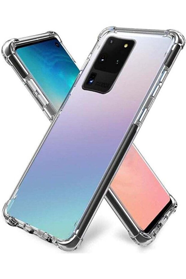 Transparent Clear Case for Samsung Galaxy S20 Ultra - Slim Shockproof TPU Bumper