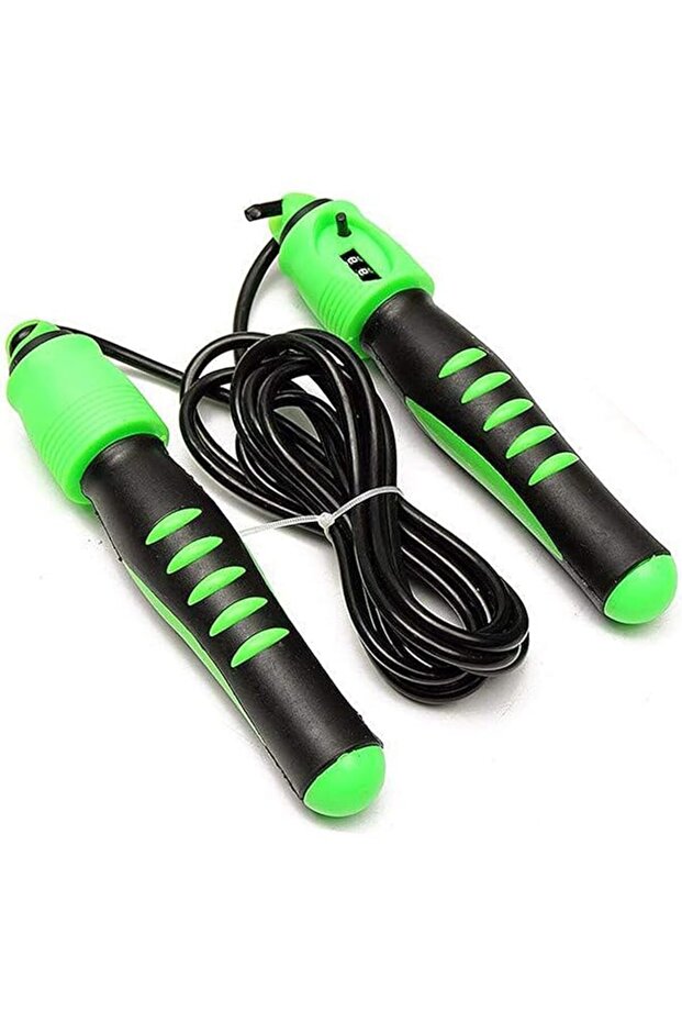 Feng Su Skipping Rope With Counter 310 cm, Green