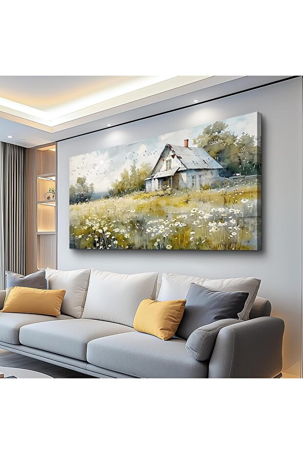 Beautiful Large Framed Canvas Wall Art50x100 cm – Wall Art Landscape Decor