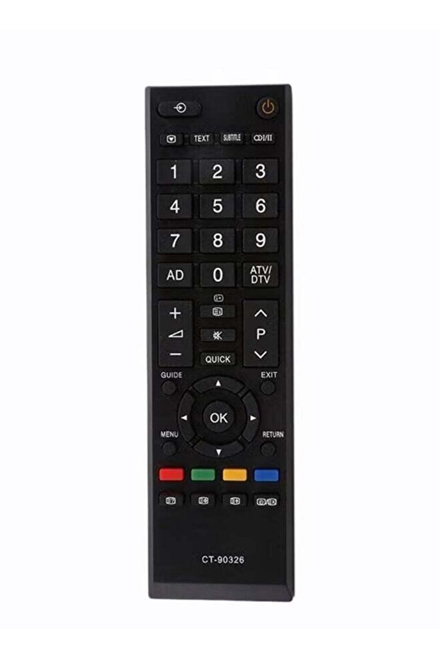 Replacement Remote Control For Toshiba 3D Smart Tv Black
