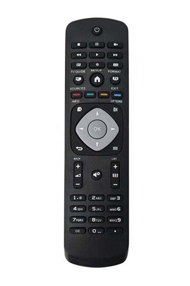 Universal Tv Remote Control Black