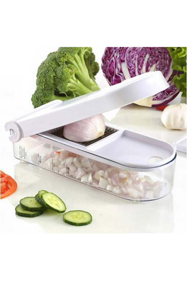 Multifunctional vegetable and fruit slicer - 1
