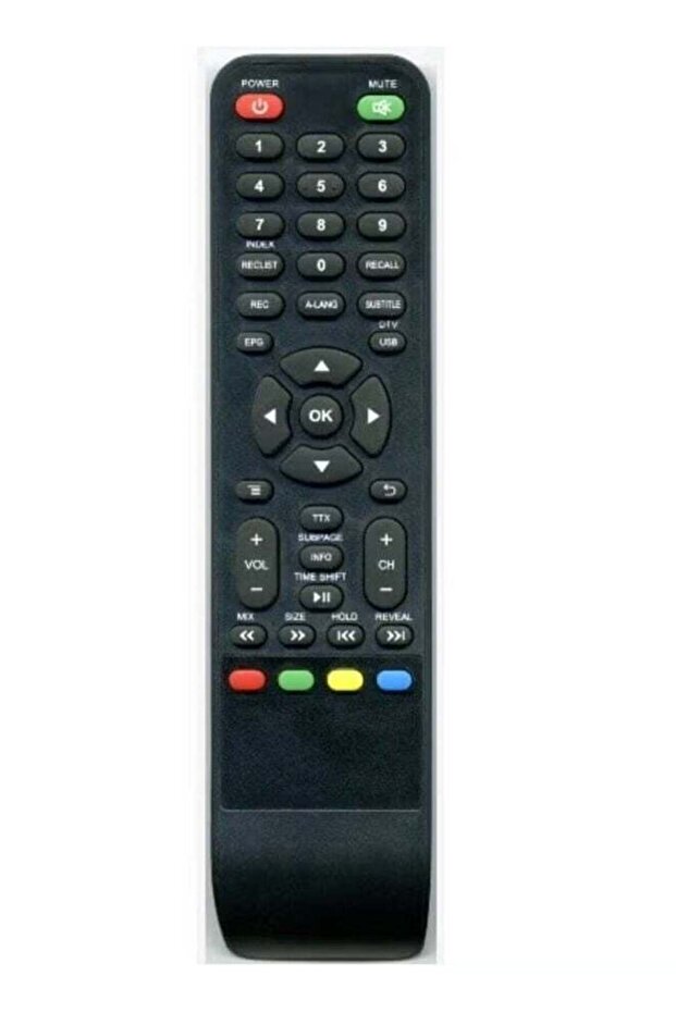 Universal TV Remote Control Black - 1