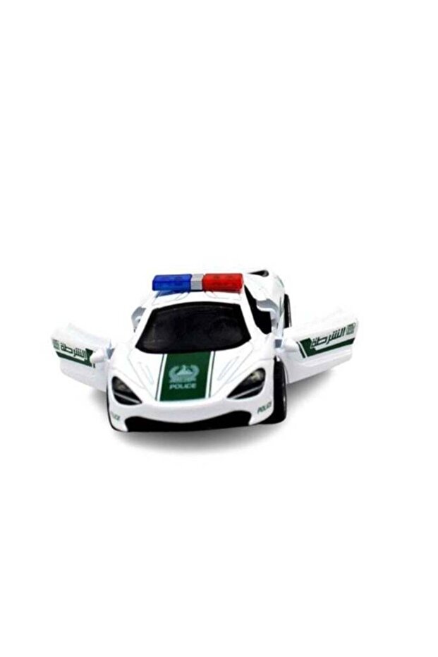 Simulation Alloy Die-Cast Police Luxury Car Model | Pull Back & Go Mini Car Toy for Kids