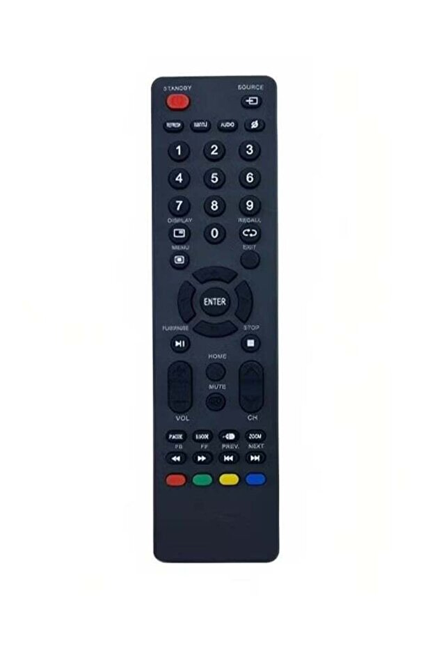 Replacement Universal Remote Control for ATC Startrak Ivoom G-Ten Ikon LED LCD Smart TV - Bl