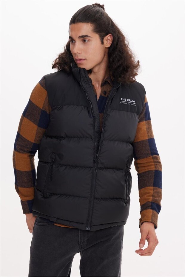 FACE Siyah YELEK - 1