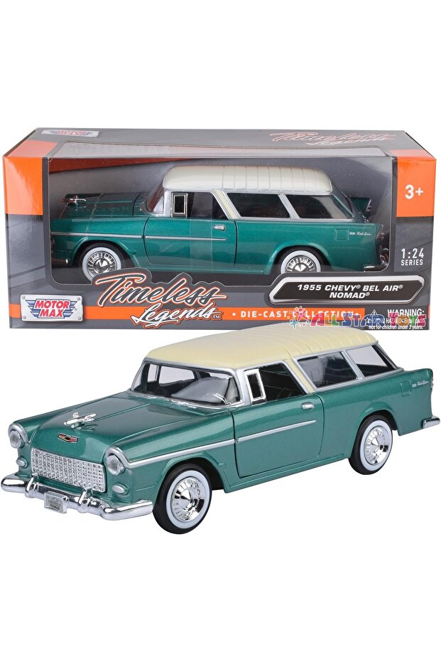 24 Scale 1955 Chevy Bel Air American Classics Diecast