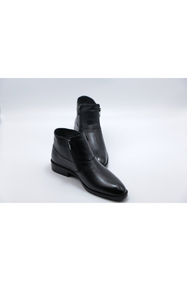 1038 Kauçuk Taban Hakiki Deri Erkek Bot - 4