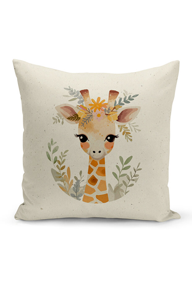Children's Baby Room Digital Printed Throw Pillow Cover