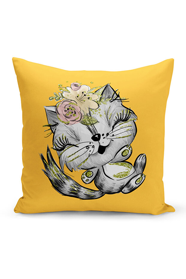 Children's Baby Room Digital Printed Throw Pillow Cover