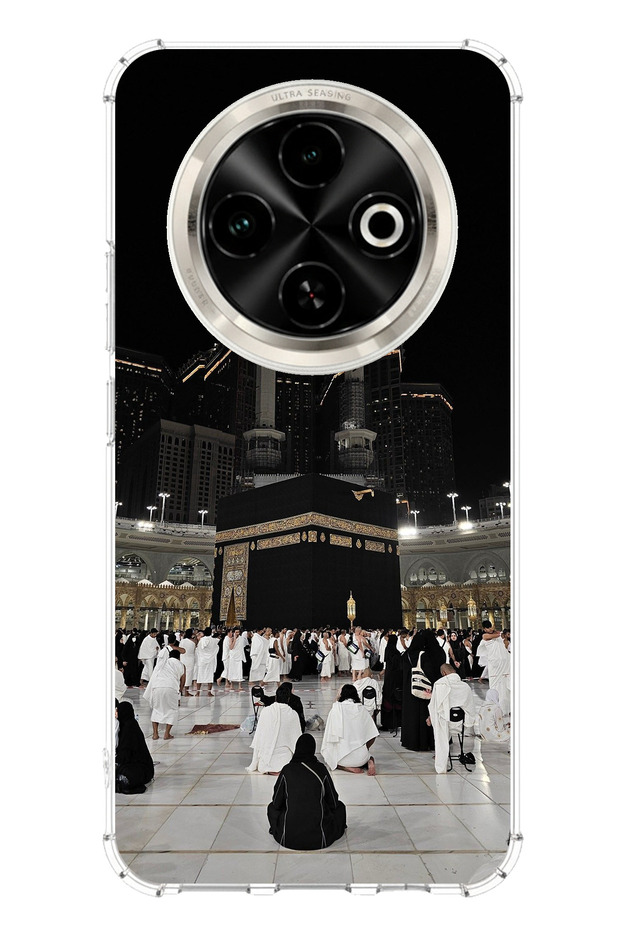 حافظة سيليكون متوافقة مع هاتف تكنو سبارك 30C من كابي عمر مطبوع - 1