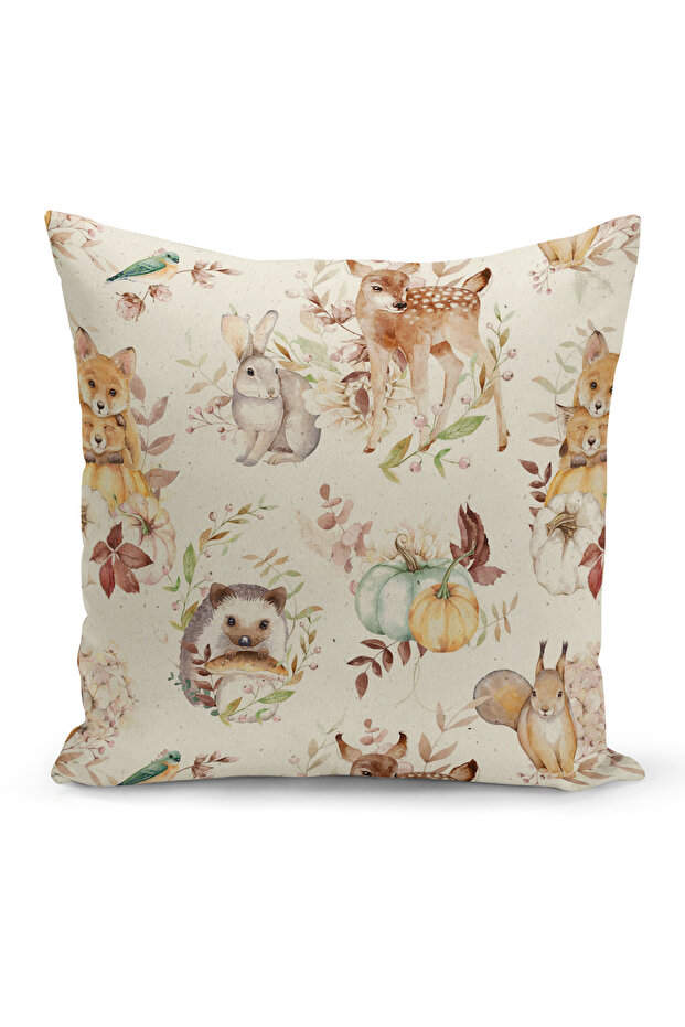 Children's Baby Room Digital Printed Throw Pillow Cover