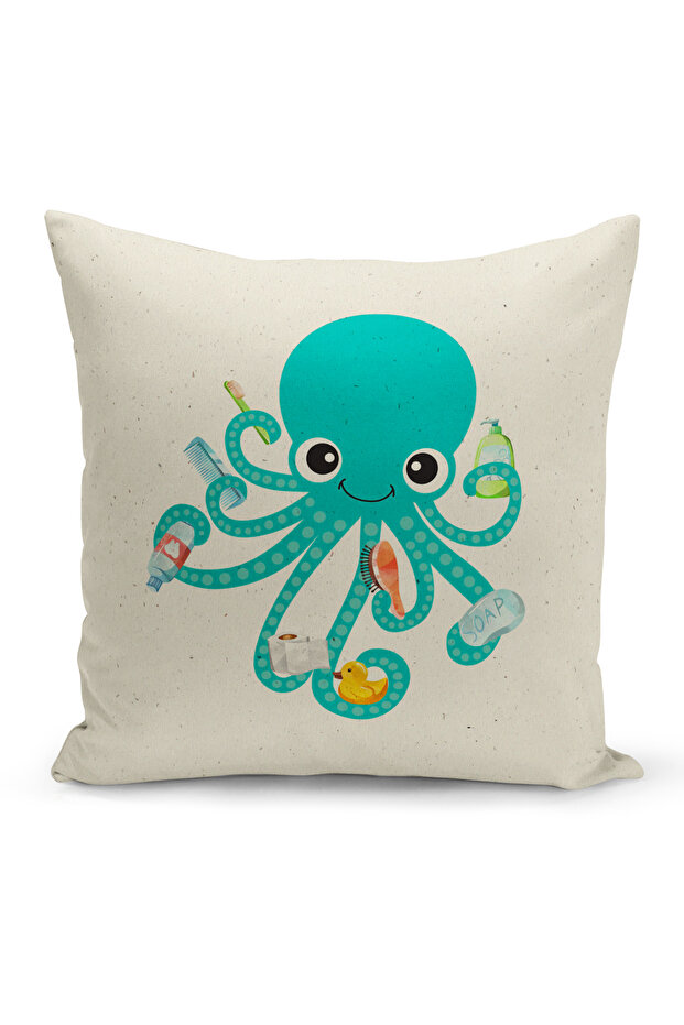 Children's Baby Room Digital Printed Throw Pillow Cover