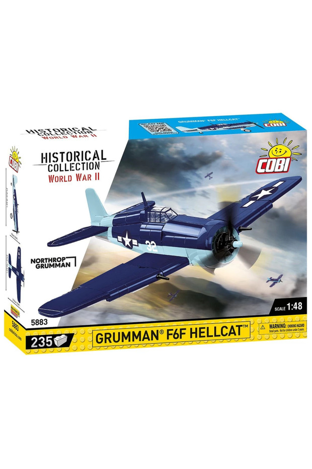 Grumman F6F Hellcat, 235 pieces (COBI-5883)