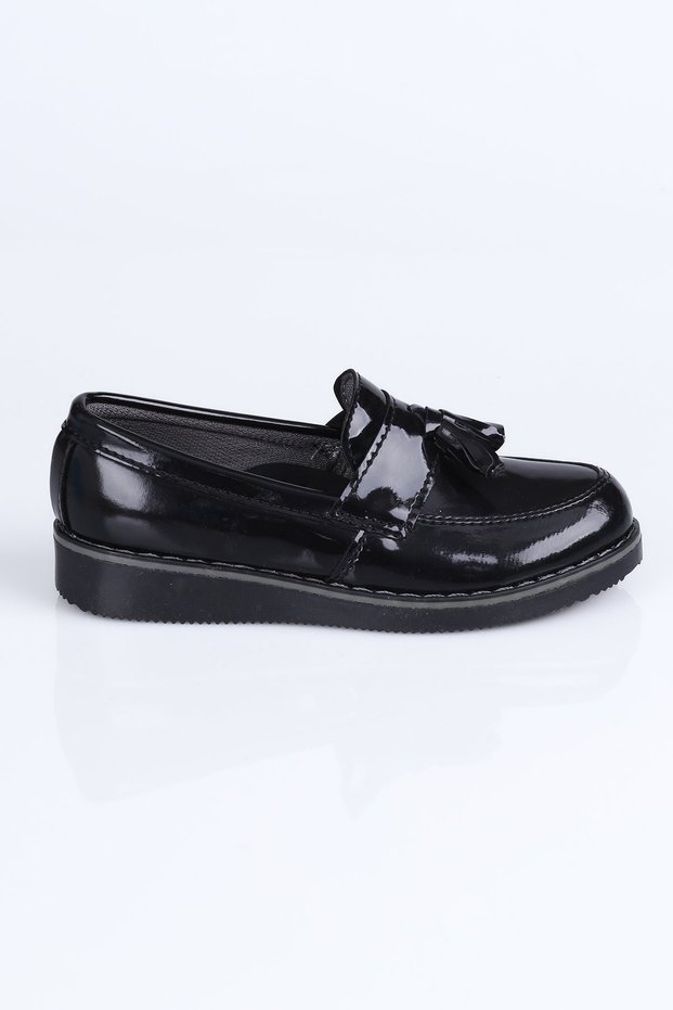 S.150 Loafer Shoes B.P.F.-Black Patent Leather - 23