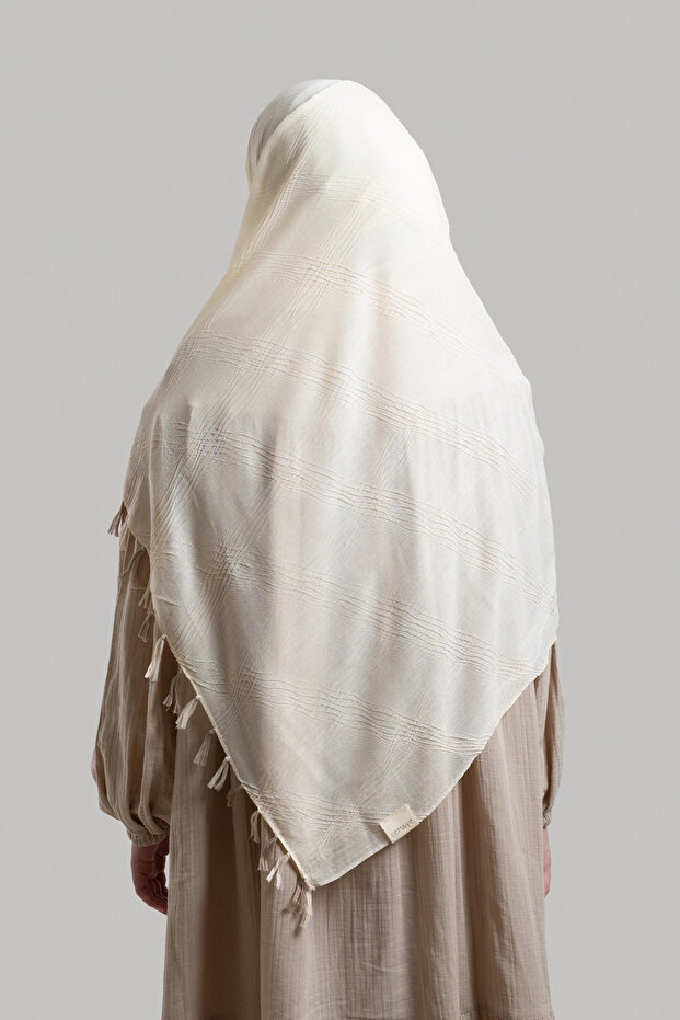 شال موسلين بنمط بوهيمي - كيميك - 4