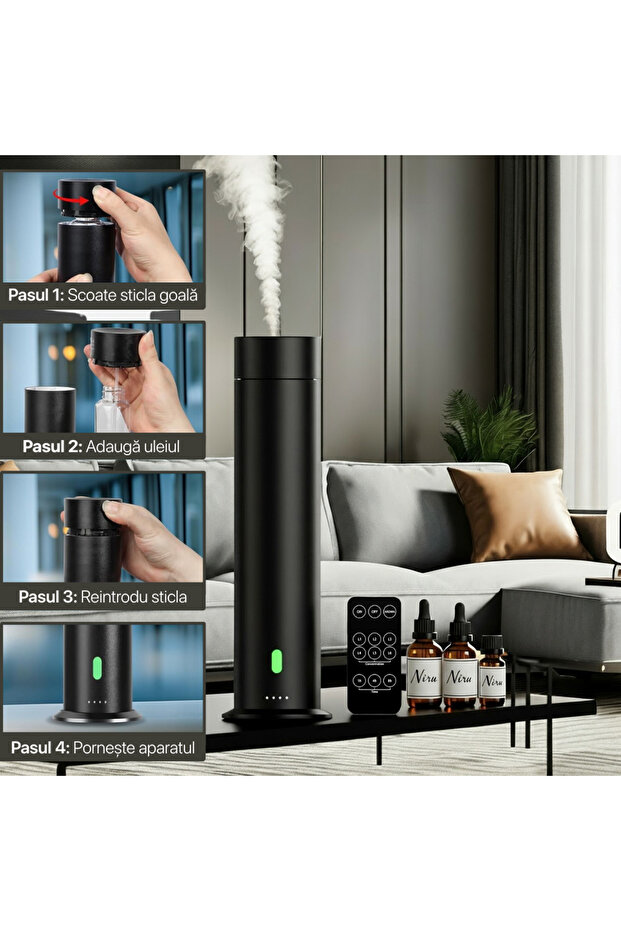 ProAroma™ WiFi Smart Waterless Essential Oil Diffuser - 5