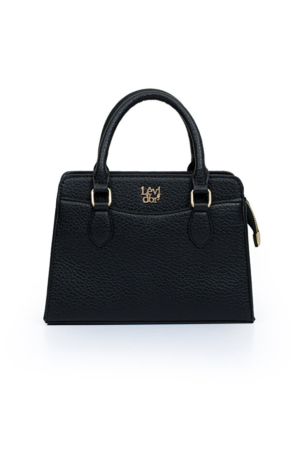 Medium Size Daily Long Strap Tote Design Women's Hand and Shoulder Bag Lv930977 Black