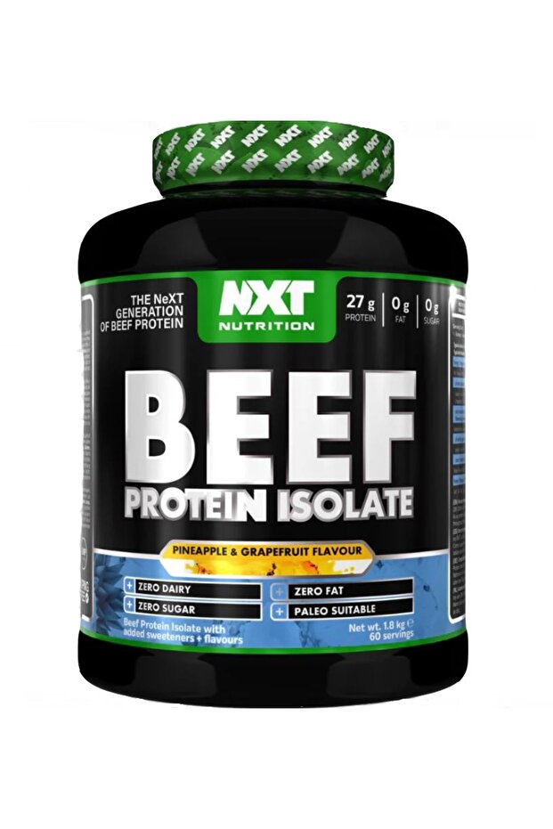 NXT Beef Protein Isolate Pineapple & Grapefruit (1.8 kg) pinapple and grapefruit