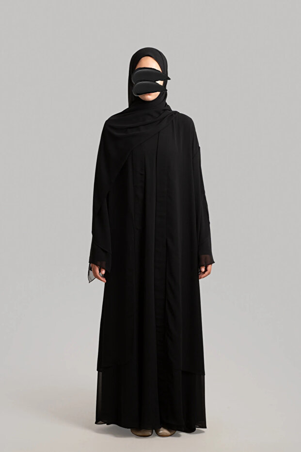 Dubai Abaya Set - Black