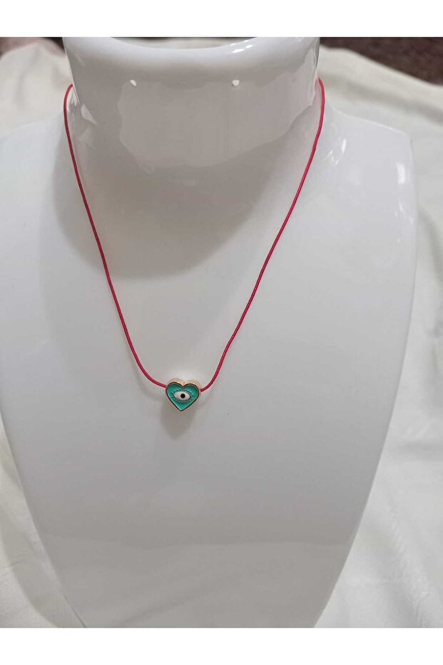 Heart Tipped Rope Necklaces