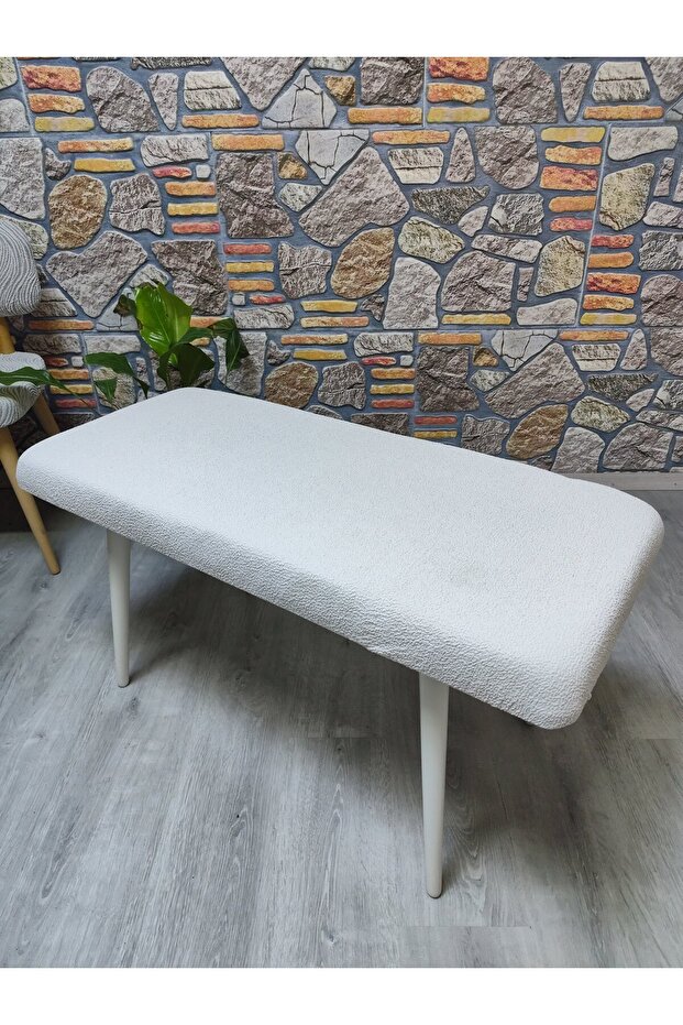 First New Model Bomb Fabric Bench Cover in Turkey Kitchen Restaurant Cafe Pouf Bench Cover