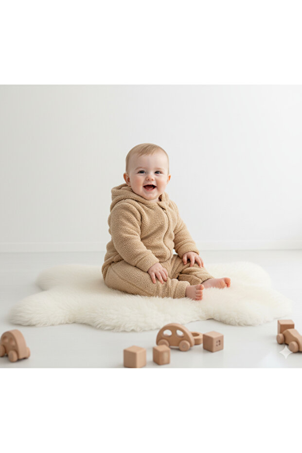 Premium Wellsoft Plush Unisex Plush Baby Teddy Bear Jumpsuit